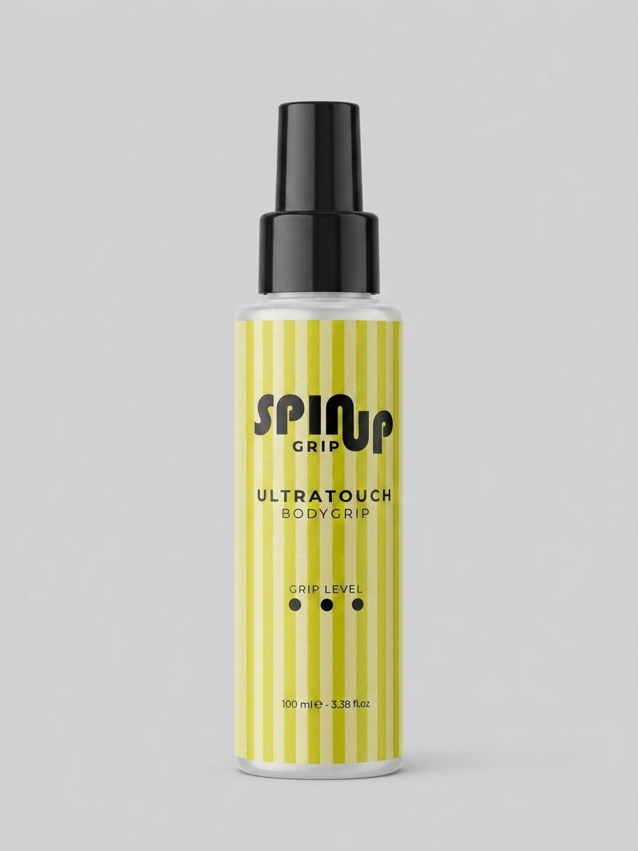 SPIN UP Ultratouch Bodygrip 100ml: lo spray grip per corpo  Formula Dry Touch, ideale per sport, pole dance, calisthenics e aerea.